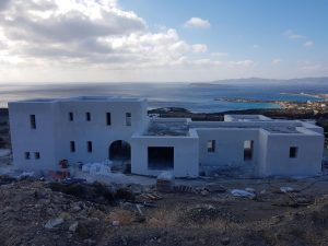 Κατασκευή κατοικιών στην Πάρο